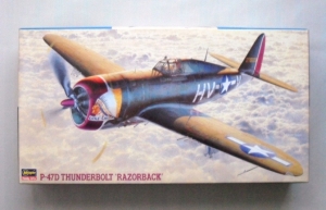 HASEGAWA 1/48 JT57 P-47D THUNDERBOLT RAZORBACK